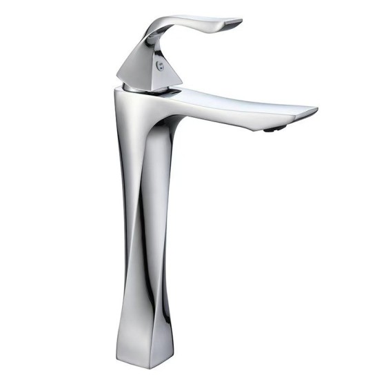 C318 chrome and black basin mixer from china